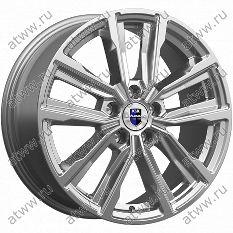 Диски литой K&K Лацио 7,5x17 5*114,3 Et:40 Dia:66,1 дарк платинум Екатеринбург