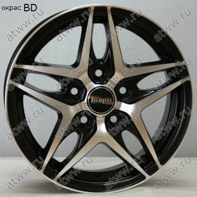 Диски литой Tech Line 630 6,5x16 5*114,3 Et:38 Dia:67,1 BD Екатеринбург