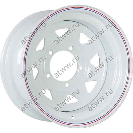 Диски штамповка Off-Road-Wheels White 8x15 6*139,7 Et:-19 Dia:110,1 w (трехугольные) Екатеринбург