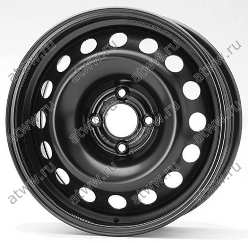 Диски штамповка KFZ 8410 6x15 4*114,3 Et:45 Dia:66,1 Black Екатеринбург