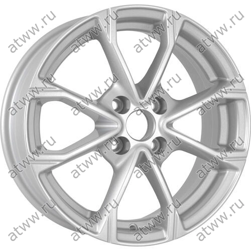 Диски литой KDW KD1590 6x15 4*98 Et:35 Dia:58,6 Black_Front_Polish Екатеринбург