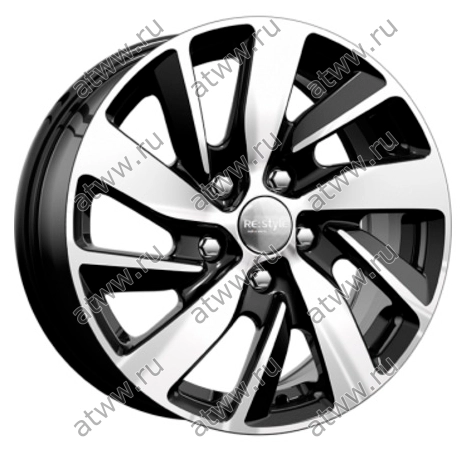 Диски литой K&K КС741 6,5x16 5*108 Et:50 Dia:63,3 алмаз черный Екатеринбург