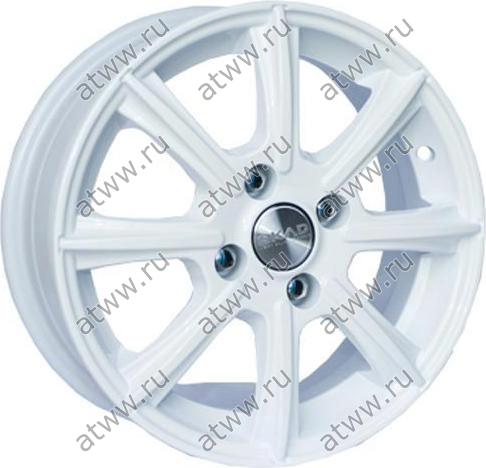 Диски литой Скад Монако 5,5x14 4*100 Et:49 Dia:56,6 Белый Екатеринбург
