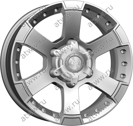 Диски литой K&K M56 7x16 6*139,7 Et:38 Dia:108,1 блэк платинум Екатеринбург