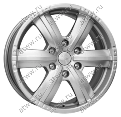 Диски литой K&K Окинава 7,5x17 6*139,7 Et:40 Dia:92,5 блэк платинум Екатеринбург