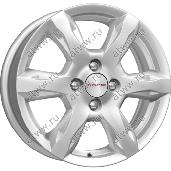 Диски литой K&K KC693 Kia 6x15 4*100 Et:48 Dia:54,1 сильвер Екатеринбург