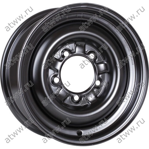 Диски штамповка Kronprinz УАЗ 450 6x15 5*139,7 Et:22 Dia:108,5 Black Екатеринбург