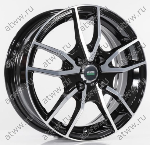 Диски литой Megami MGM-20FF 6,5x16 4*100 Et:36 Dia:60,1 bkf Екатеринбург