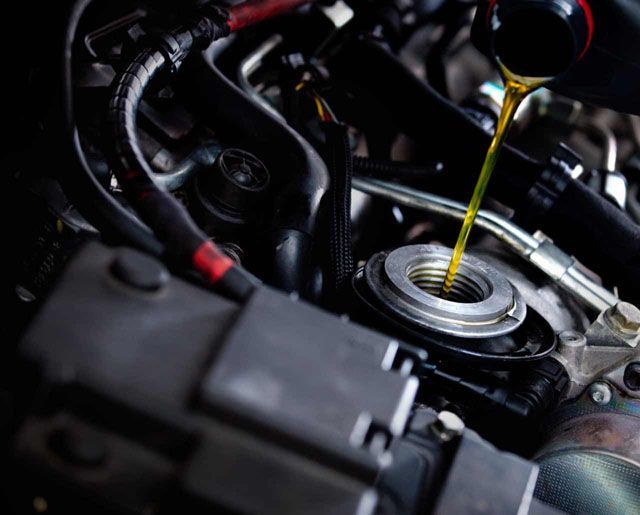 Замена масла в двигателе