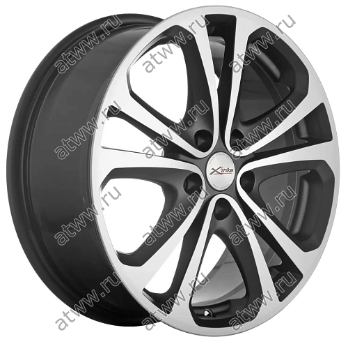 Диски литой X'trike X-113M 7x17 5*114,3 Et:50 Dia:64,1 BKM/FP Екатеринбург