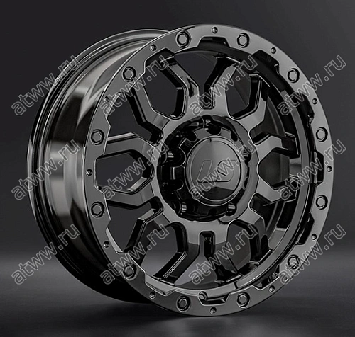 Диски литой LS wheels LS1285 8x17 5*150 Et:45 Dia:110,1 bk Екатеринбург