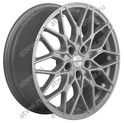 Диски литой Khomen KHW1813 7x18 5*114,3 Et:37 Dia:66,6 F-silver Екатеринбург