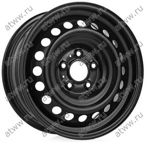 Диски штамповка Eurodisk 14012 5,5x14 4*100 Et:43 Dia:60,1 Black Екатеринбург