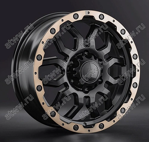 Диски литой LS wheels LS1285 7,5x17 6*139,7 Et:30 Dia:106,1 BKS+BZSL Екатеринбург