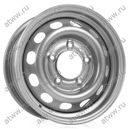 Диски штамповка Eurodisk 85G35F1 7x16 5*139,7 Et:35 Dia:108,6 Silver Екатеринбург