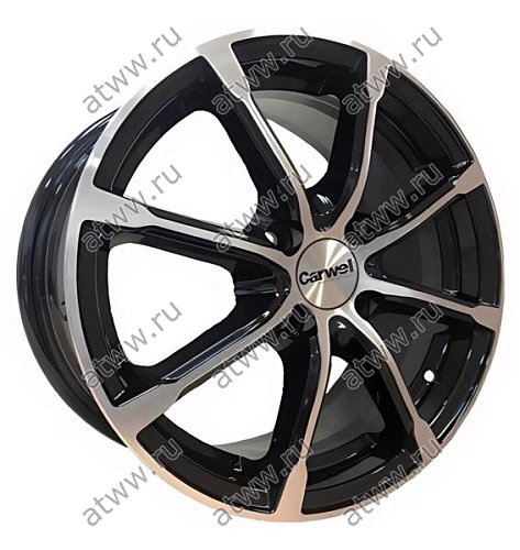 Диски литой Carwel Бета 114 6x15 4*108 Et:45 Dia:63,35 BK Екатеринбург