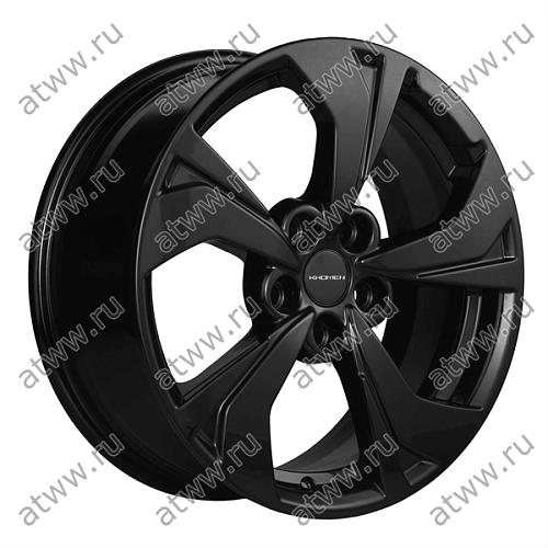 Диски литой Khomen 1724 7x17 5*108 Et:40 Dia:54,1 Black Екатеринбург