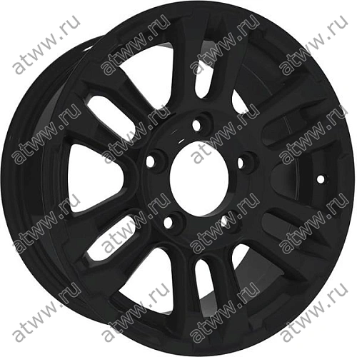 Диски литой Скад Тайга 7x16 5*139,7 Et:40 Dia:98 чёрный бархат Екатеринбург