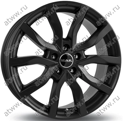 Диски литой MAK HIGHLANDS 7x17 5*114,3 Et:40 Dia:76,1 Matt black Екатеринбург