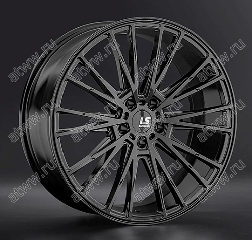 Диски литой LS wheels FlowForming RC60 9x21 5*120 Et:25 Dia:72,6 bk Екатеринбург
