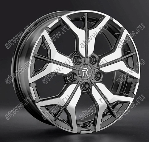 Диски литой Replay KI344 7x17 5*114,3 Et:53 Dia:67,1 bkf Екатеринбург