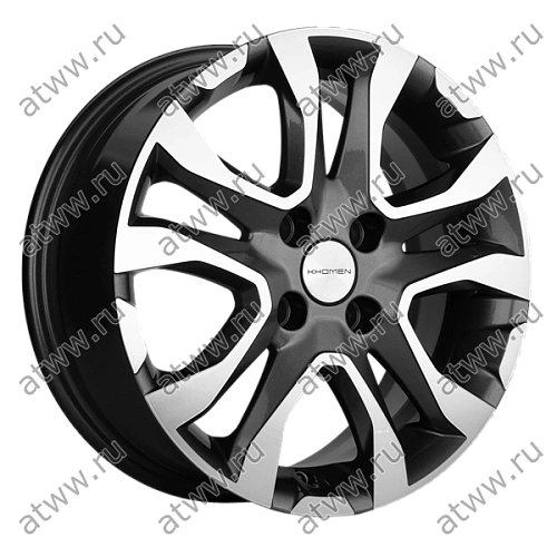 Диски литой Khomen 1503 6x15 4*100 Et:40 Dia:60,1 Gray-FP Екатеринбург