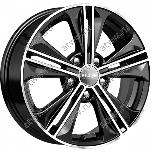 Диски литой K&K КС778 6x16 5*114,3 Et:47 Dia:67,1 Алмаз черный Екатеринбург