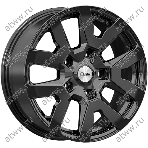 Диски литой IFree Original Трикстер (КС1170) 7x17 5*139,7 Et:40 Dia:98 bk Екатеринбург