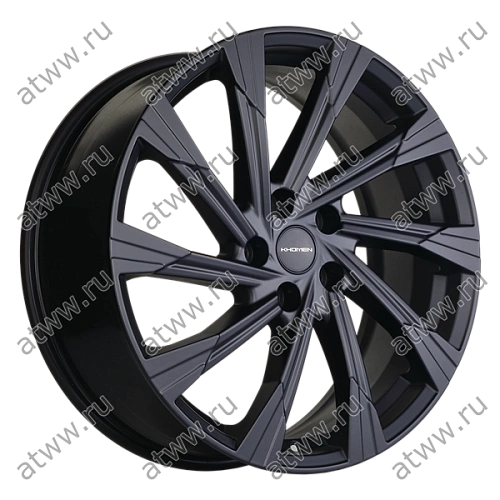 Диски литой Khomen 1901 7,5x19 5*114,3 Et:45 Dia:67,1 BLACK MATT Екатеринбург