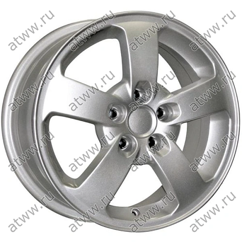 Диски литой K&K Skoda Fabia 6x15 5*100 Et:43 Dia:57,1 сильвер Екатеринбург