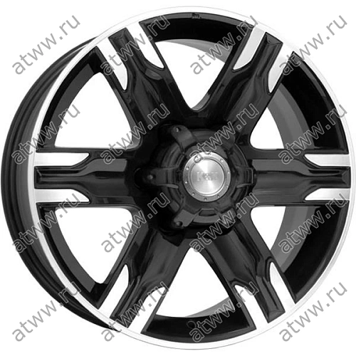 Диски литой K&K Риальто 8x17 6*139,7 Et:46 Dia:67,1 алмаз черный Екатеринбург