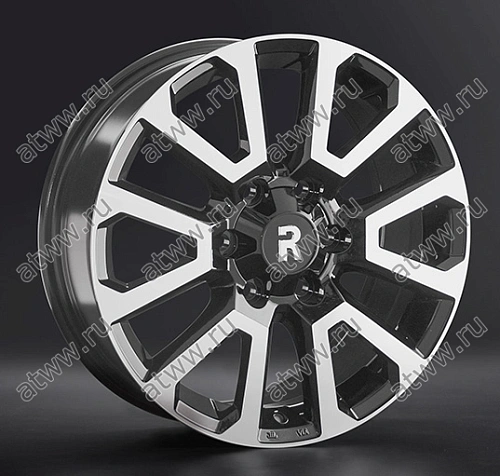 Диски литой Replay LX241 7,5x18 6*139,7 Et:55 Dia:95,1 bkf Екатеринбург