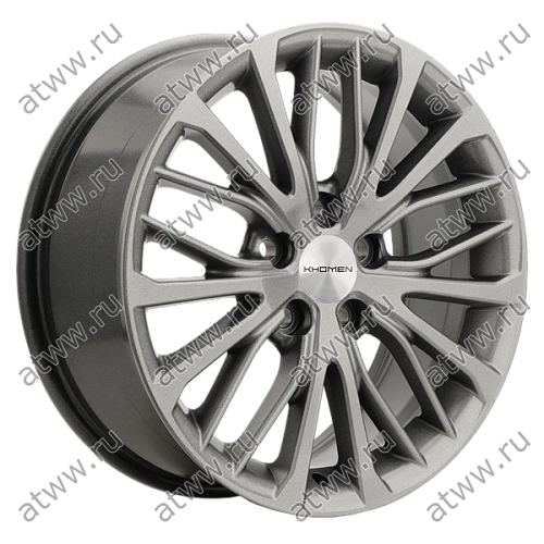 Диски литой Khomen 1705 7x17 5*114,3 Et:45 Dia:60,1 G-SILVER Екатеринбург