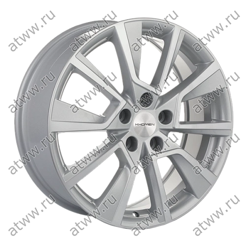 Диски литой Khomen 1802 7x18 5*112 Et:45 Dia:57,1 F-SILVER-FP Екатеринбург