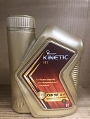Масло РосНефть трансмиссионное 75/90 Kinetic МТ GL-4 п/синтетика 1 л_Уценка_замята упаковка