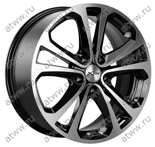 Диски литой X'trike X-113M 7x17 5*112 Et:35 Dia:66,6 BK/FP Екатеринбург