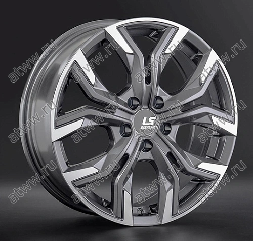 Диски литой LS wheels FlowForming RC92 8x19 5*112 Et:45 Dia:66,6 gmf Екатеринбург
