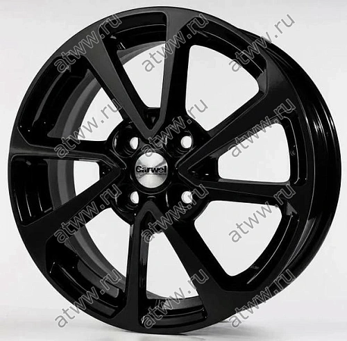 Диски литой Carwel Ессей 105 6x15 4*100 Et:46 Dia:54,1 BK Екатеринбург