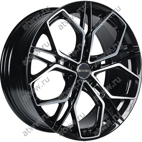 Диски литой INCH FA8534 8x18 5*112 Et:30 Dia:66,6 Gloss Black Machined Face Екатеринбург
