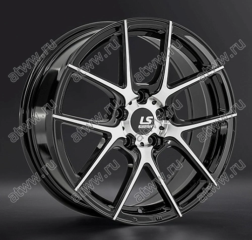 Диски литой LS wheels FlowForming RC06 7,5x17 5*114,3 Et:40 Dia:67,1 bkf Екатеринбург