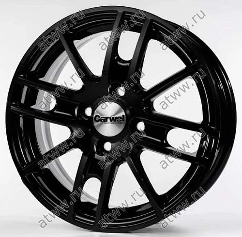 Диски литой Carwel Лада 173 5,5x14 4*114,3 Et:40 Dia:67,1 BK Екатеринбург
