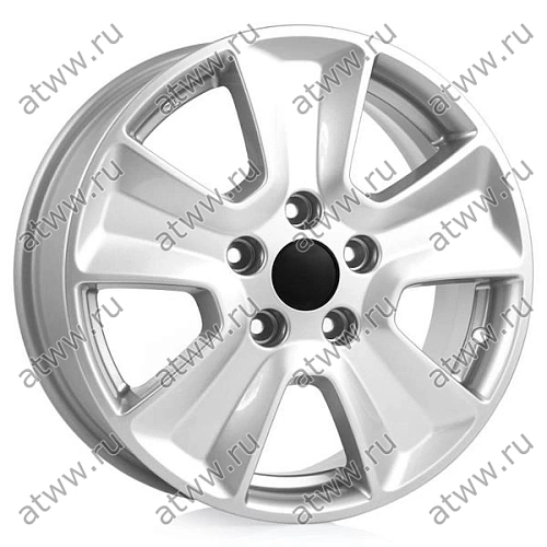 Диски литой K&K КС672 (ZV 16_Ceed) 6,5x16 5*114,3 Et:50 Dia:67,1 сильвер Екатеринбург