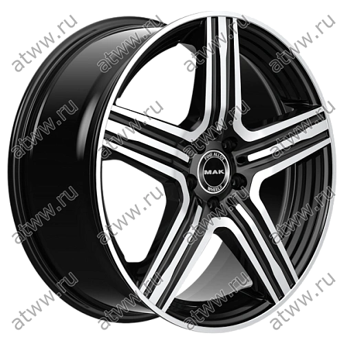Диски литой MAK Lewis 9x21 5*112 Et:45 Dia:66,6 Black Mirror Екатеринбург