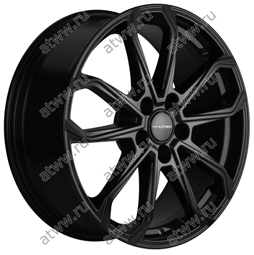 Диски литой Khomen KHW1816 7x18 5*114,3 Et:48,5 Dia:67,1 Black Екатеринбург