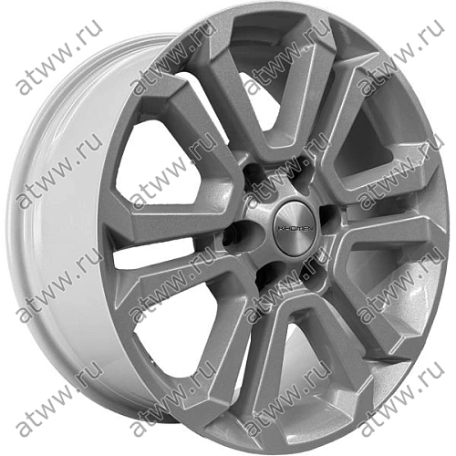 Диски литой Khomen KHW1817 7,5x18 6*139,7 Et:30 Dia:106,1 F-Silver Екатеринбург
