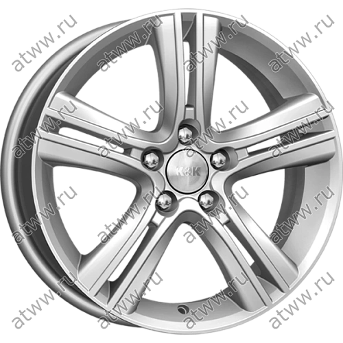 Диски литой K&K Борелли 6,5x16 5*108 Et:50 Dia:63,3 блэк платинум Екатеринбург