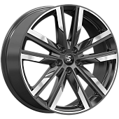 Premium Series КР014 8x20 5*108 Et:39 Dia:60,1 diamond gloss graphite