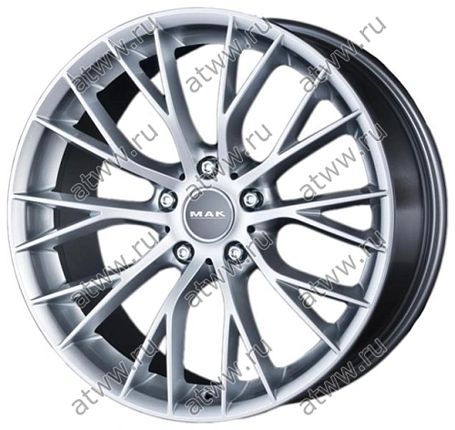 Диски литой MAK MUNCHEN 8,5x20 5*108 Et:42 Dia:63,3 Silver Екатеринбург