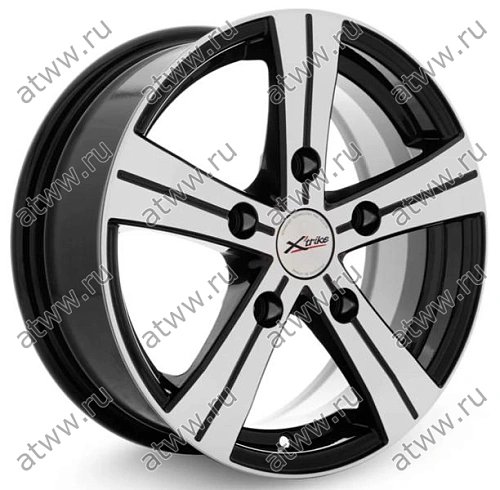 Диски литой X'trike X-121 6x15 5*139,7 Et:40 Dia:98 BK/FP Екатеринбург
