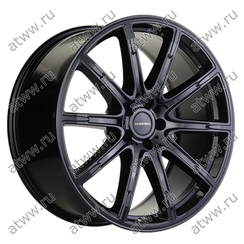Диски литой Khomen 2102 9,5x21 5*112 Et:45 Dia:66,6 BLACK Екатеринбург